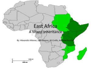 East Africa: A Mixed Inheritance Presentation