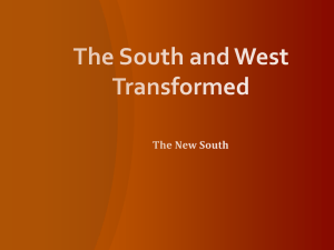 The New South