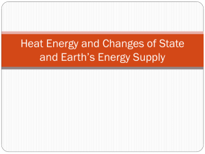 Changes of State Notes - Red Hook Central School District