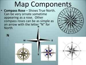 Map Components: Geography Presentation for Students