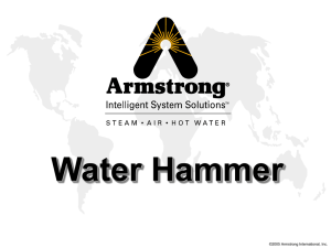 Water Hammer Presentation
