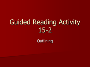 Fugitive Slave Law & Kansas-Nebraska Act Guided Reading