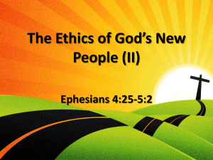Notes - Concord Baptist Church