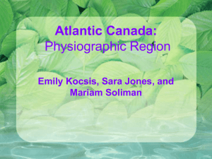 Landform regions..
