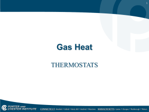 Presentation 11 Thermostats