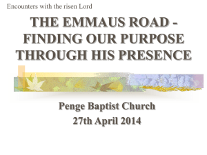 Slides - Penge Baptist Church