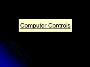 Computer Controls