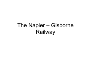 The Napier – Gisborne Railway