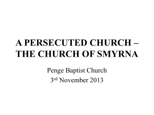 Slides Notes - Penge Baptist Church