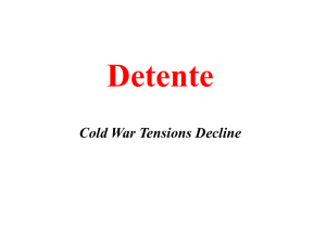 detente