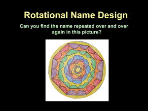 Rotational Name Design