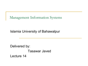 Management Information Systems