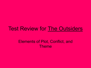 The Outsiders Test Review: Plot, Conflict, Theme