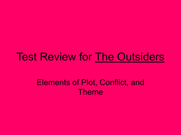 test-review-for-the-outsiders