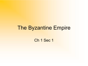 The Byzantine Empire