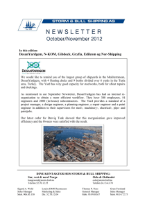 N E W S L E T T E R - Storm & Bull Shipping