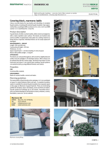Baltic product sheet