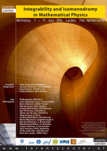 Integrability and Isomonodromy in Mathematical