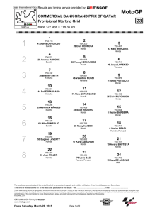 Grid - MotoGP