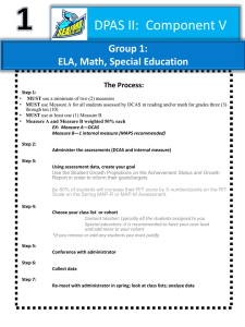 DPAS II: Component V