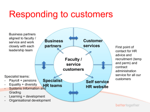 Specialist HR teams