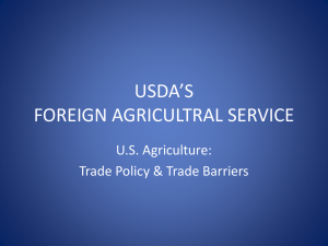 FAS Trade Policy