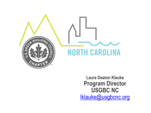 LEED Presentation 2 from 2/14/13 Meeting