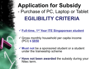 ITE PC/Laptop/Tablet Subsidy Application Guide