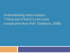 Understanding meta