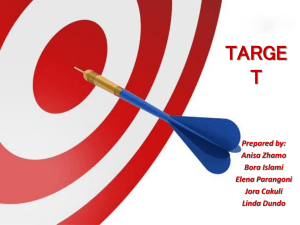 Project#2 Target
