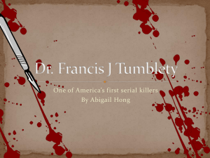 Dr Francis J. Tumblety