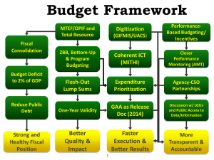 Budget Framework & ICT Project Planning Presentation