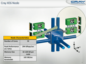 Cray XE7 Architecture Slides