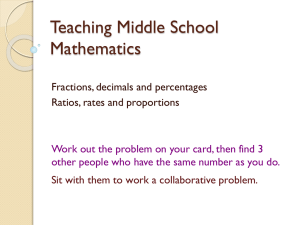 PowerPoint - Ingham ISD : math