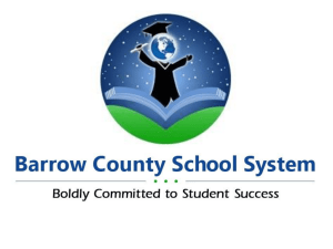 Barrow County Accreditation Module Overview