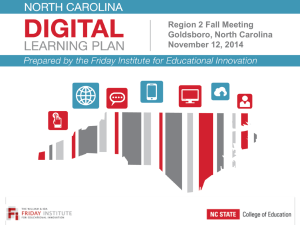 NC DL Plan Region 2 Meeting Presentation - reg2-techdir