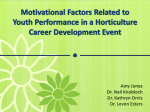 Introduction - Youth Development & Agricultural Education