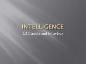 Intelligence