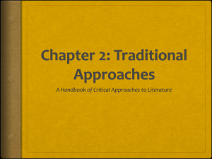 Traditional Literary Criticism Approaches: A Guide
