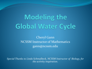 water cycle