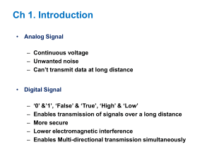 Digital Design Fundamentals: Analog vs. Digital Signals & Logic Gates