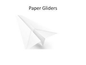 Paper Glider