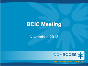 Slides - OCM Boces