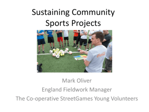 Mark Oliver - Street Games