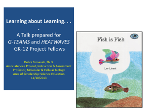 PPTX - Institute for Mathematics & Education