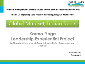The Need - Great Lakes Institute of Management