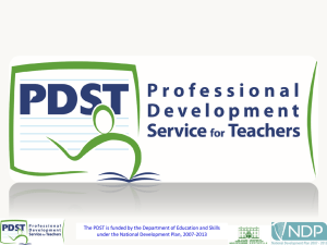 Practical Achievement Task: Leaving Certificate Applied
