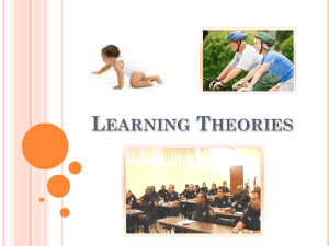 Learning Theories
