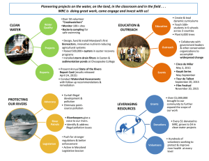 to learn more about our work! - Midshore Riverkeeper Conservancy