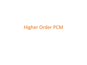 Higher Order PCM Systems: PDH & SDH Presentation